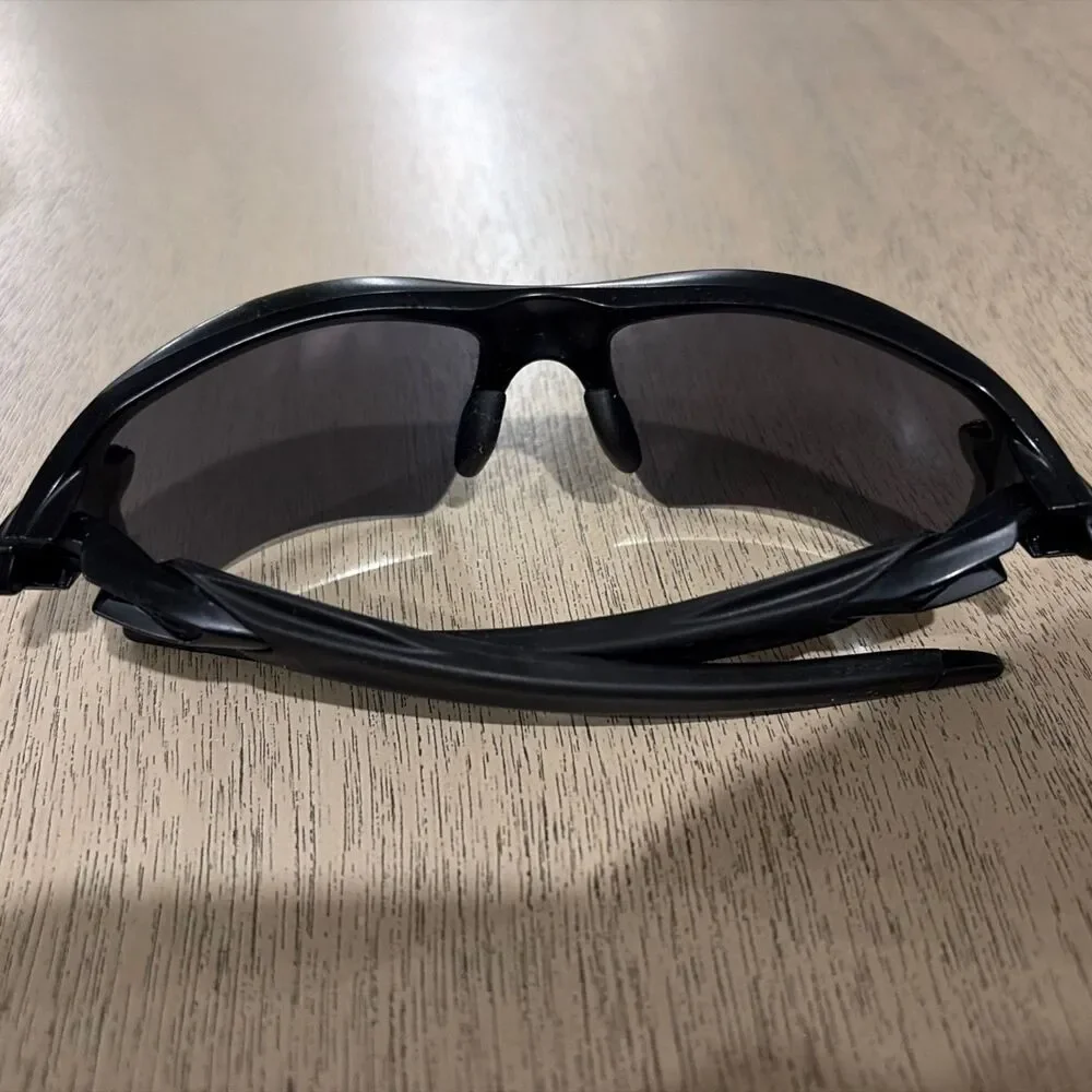 VTG OAKLEY FLAK 2.0 Sunglasses Black Frame PRIZM Polarized OO9188-01 59 12 133